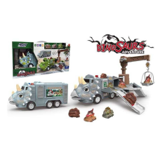 Парковка SJ 691 B-1 (24) інерційний механізм, 3 машинки, підйомний кран, 10 мелодій, звуки роботи, рик, підсвічування, наліпки, інструкція, в коробці