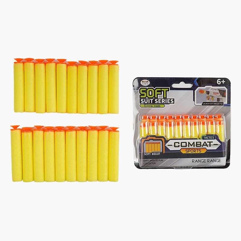 Патрони 633-3 (468/2) 20 штук, м“які, з присосками, на листі