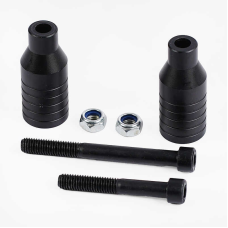 Пеги для трюкового самоката PG-476 (250) колір чорний, довжина 5.5см, ЦІНА ЗА 2 ШТУКИ В УПАКОВЦІ