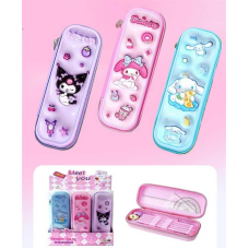 Пенал C 72675 (18) ЦІНА ЗА 12 ШТУК В БЛОЦІ, герой, застібка - блискавка, органайзер для ручок, в коробці