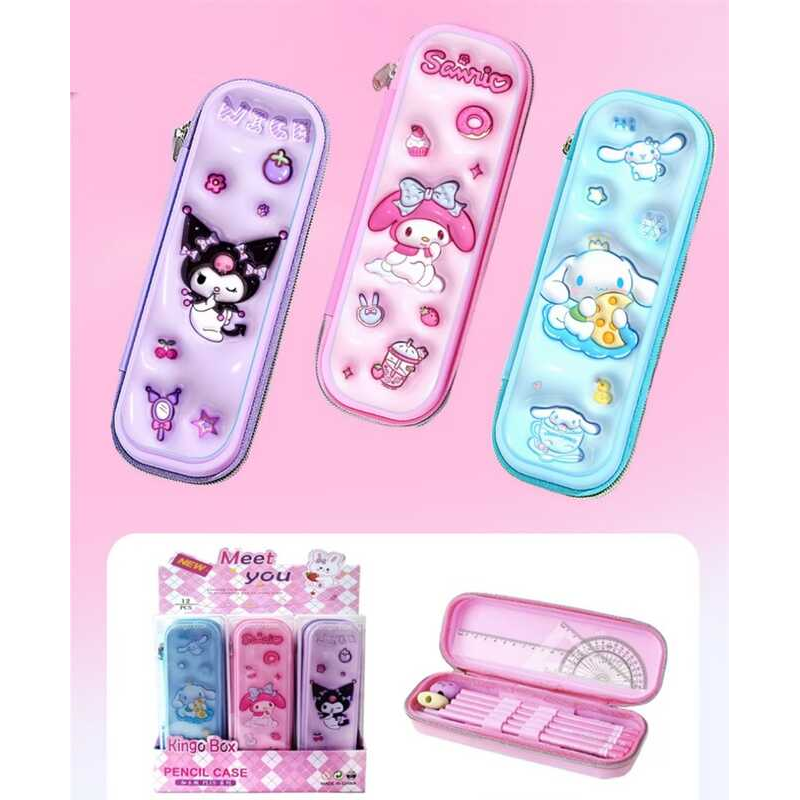 Пенал C 72675 (18) ЦІНА ЗА 12 ШТУК В БЛОЦІ, герой, застібка - блискавка, органайзер для ручок, в коробці