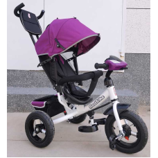 Велосипед 3390 - 37-633 Best Trike (1) НАДУВНІ КОЛЕСА d=29см. переднє, d = 26см. задні, ФАРА З USB, пульт