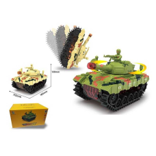 Перевертиш 9806 C (60/2) 2 види, танк, звук, підсвічування, в коробці