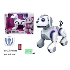 Песик на радіокеруванні G 14 (8) акум. 3,7 V, озвуч. англійською, пісні, історії, географічні факти, рухається, виконує команди, підсвічування, в коробці