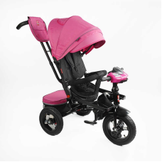 Велосипед 6088 F – 701-16 Best Trike (1) ПОВОРОТНЕ СИДІННЯ, СКЛАДНЕ КЕРМО, ФАРА МУЗИЧНА З USB,Bluetooth НАДУВНІ КОЛЕСА, ПУЛЬТ ВКЛЮЧЕННЯ СВІТЛА І ЗВУКУ