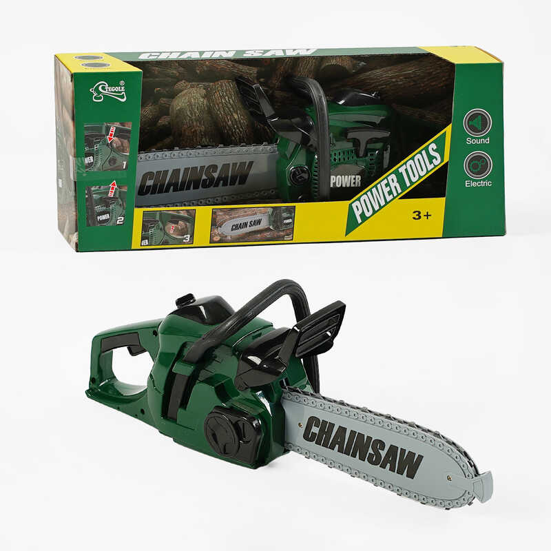 Пила T 1461 G (36/2) на батарейках, звук, в коробці