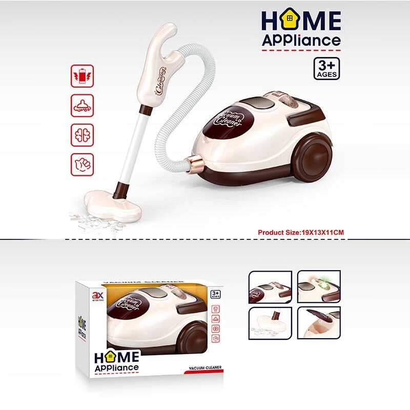 Пилосос 6912 A (60/2) розмір - 19х13х11 см, підсвічування, пінопластові кульки, на батарейках, в коробці Пилосос 6912 A (60/2) розмір - 19х13х11 см, підсвічування, пінопластові кульки, на батарейках, в коробці