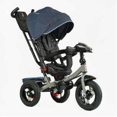 Велосипед 6088 F – 714-96 Best Trike (1) ПОВОРОТНЕ СИДІННЯ, СКЛАДНЕ КЕРМО, ФАРА МУЗИЧНА З USB,Bluetooth НАДУВНІ КОЛЕСА, ПУЛЬТ ВКЛЮЧЕННЯ СВІТЛА І ЗВУКУ