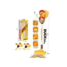 Пилосос HJ 199 C (12) “Каченя”, 3 насадки, підсвічування, мелодія, від батарейок, в коробці