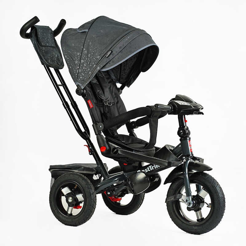 Велосипед 6088 F – 980-66 Best Trike (1) ПОВОРОТНЕ СИДІННЯ, СКЛАДНЕ КЕРМО, ФАРА МУЗИЧНА З USB,Bluetooth НАДУВНІ КОЛЕСА, ПУЛЬТ ВКЛЮЧЕННЯ СВІТЛА І ЗВУКУ