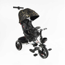 Велосипед 6390 – 10-960 BestTrike “Oscar“ (1) ПОВОРОТНЕ СИДІННЯ, КЕРМО СКЛАДАЄТЬСЯ, КОЛЕСА З ПРОГУМОВАНИМ PU, КОШИК, ТЕЛЕСКОПІЧНА РУЧКА