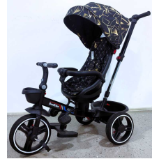 Велосипед 6390 – 16-098 BestTrike “Oscar“ (1) ПОВОРОТНЕ СИДІННЯ, КЕРМО СКЛАДАЄТЬСЯ, КОЛЕСА З ПРОГУМОВАНИМ PU, КОШИК, ТЕЛЕСКОПІЧНА РУЧКА