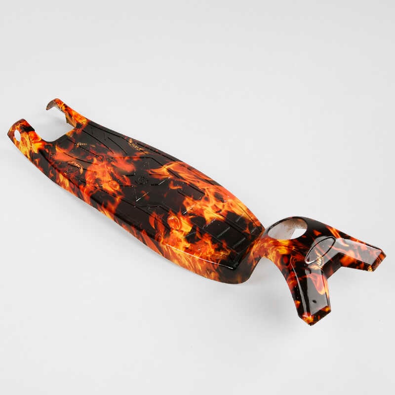 Пластикова платформа для самокату MAXI PR - 17302/113 (100) “Best Scooter“, аквапринт, довжина 45.5см, ширина 13.5см