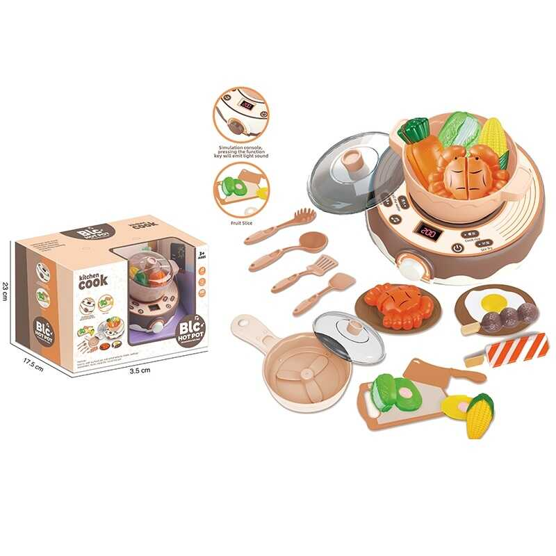 Плита 9941 A (16) перемішування продуктів, світло, мелодії, регулювання потужності, посуд, продукти на липучках, дошка, в коробці