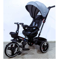 Велосипед 6390 – 19-306 BestTrike “Oscar“ (1) ПОВОРОТНЕ СИДІННЯ, КЕРМО СКЛАДАЄТЬСЯ, КОЛЕСА З ПРОГУМОВАНИМ PU, КОШИК, ТЕЛЕСКОПІЧНА РУЧКА