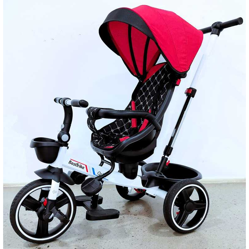 Велосипед 6390 – 22-918 BestTrike “Oscar“ (1) ПОВОРОТНЕ СИДІННЯ, КЕРМО СКЛАДАЄТЬСЯ, КОЛЕСА З ПРОГУМОВАНИМ PU, КОШИК, ТЕЛЕСКОПІЧНА РУЧКА Велосипед 6390 – 22-918 BestTrike “Oscar“ (1) ПОВОРОТНЕ СИДІННЯ, КЕРМО СКЛАДАЄТЬСЯ, КОЛЕСА З ПРОГУМОВАНИМ PU, КОШИК, ТЕЛЕСКОПІЧНА РУЧКА