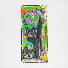 Поліцейський набір 88001 (144/2) автомат, аксесуари, на листі
