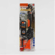 Поліцейський набір A 307 (192/2) автомат, патрони на присосці, наручники, посвідчення, на листі