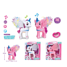 Поні MJN 788 (72/2) 2 кольори, звук, підсвічування, знімні крила, в коробці