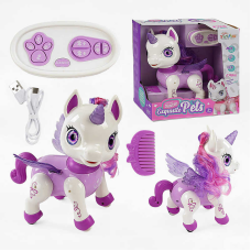 Поні на радіокеруванні SM 05 Z (36) звук, підсвічування, ходить, танцює, приймає різні положення, пульт 2.4Ghz, USB-кабель, в коробці