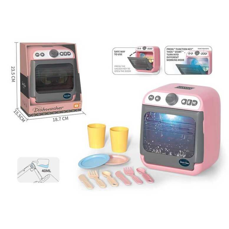 Посудомийка LD 886 B (24), звук, підсвітка, посуд, в коробці