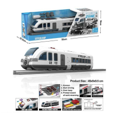 Потяг YW 9097 (24/2) конструктор, звук, підсвічування, інерція, аксесуари, викрутка з насадками, в коробці