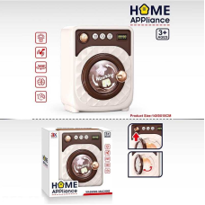 Пральна машина 6909 A (80/2) розмір - 14х9х18 см, підсвічування, звуки, рухомі елементи, на батарейках, в коробці