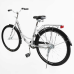 Велосипед міський Corso «Insider» 26`` SD-26614 (1) одношвидкісний, сталева рама 16.5``, багажник