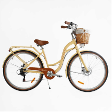 Велосипед міський Corso “Sonata“ SN-28410 + КОШИК  