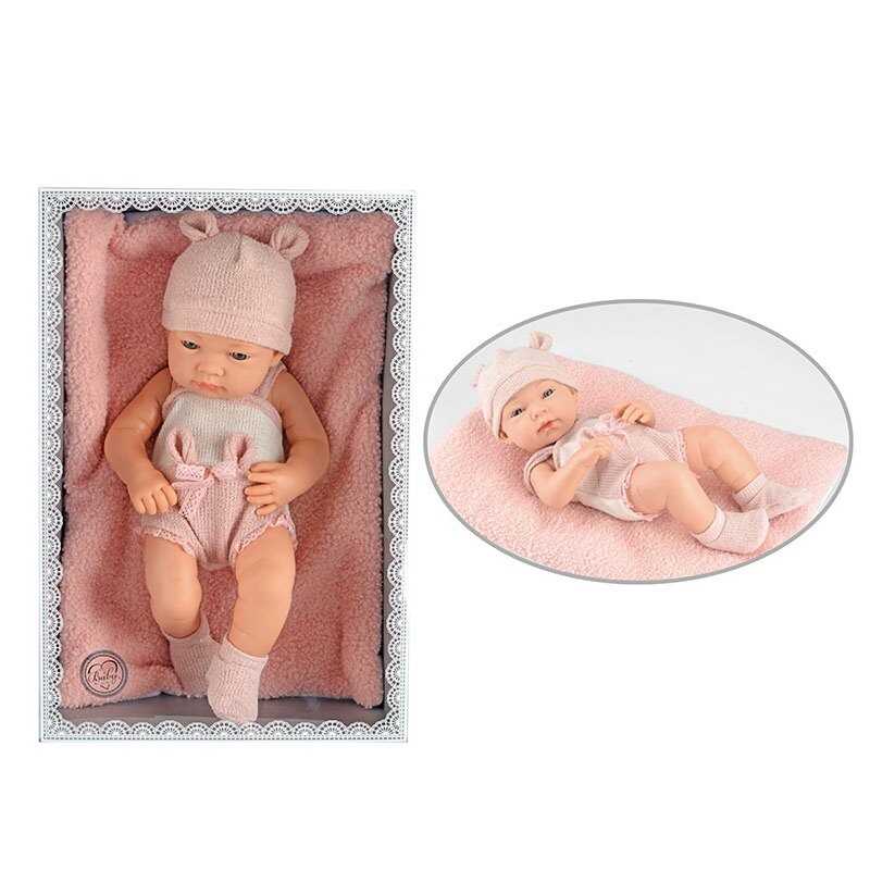 Пупс 205-2 (18/2) висота 39 см, рухомі кінцівки, шапочка, в коробці