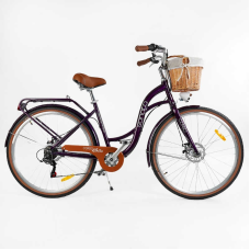 Велосипед міський Corso “Sonata“ SN-28962 + КОШИК  