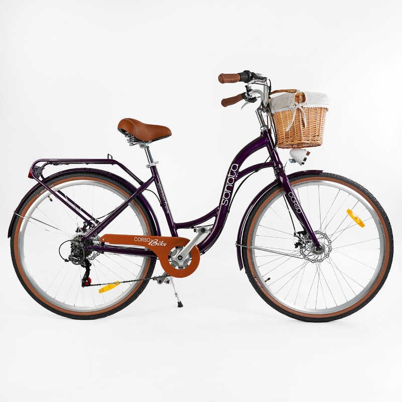 Велосипед міський Corso “Sonata“ SN-28962 + КОШИК Велосипед міський Corso “Sonata“ SN-28962 + КОШИК