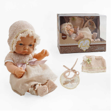 Пупс 229-1 (48/2) 24 см, імітація скляних очей, аксесуари, в коробці