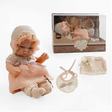 Пупс 229-2 (48/2) 24 см, імітація скляних очей, аксесуари, в коробці