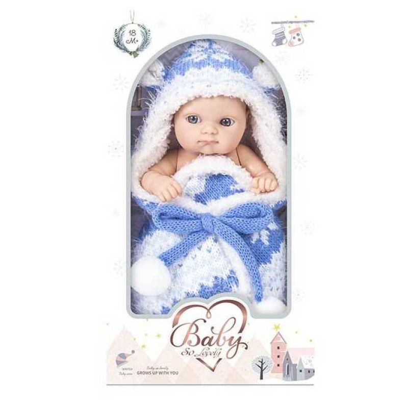 Пупс 244-3 (96/2) довжина 20 см, м’якотілий, в коробці