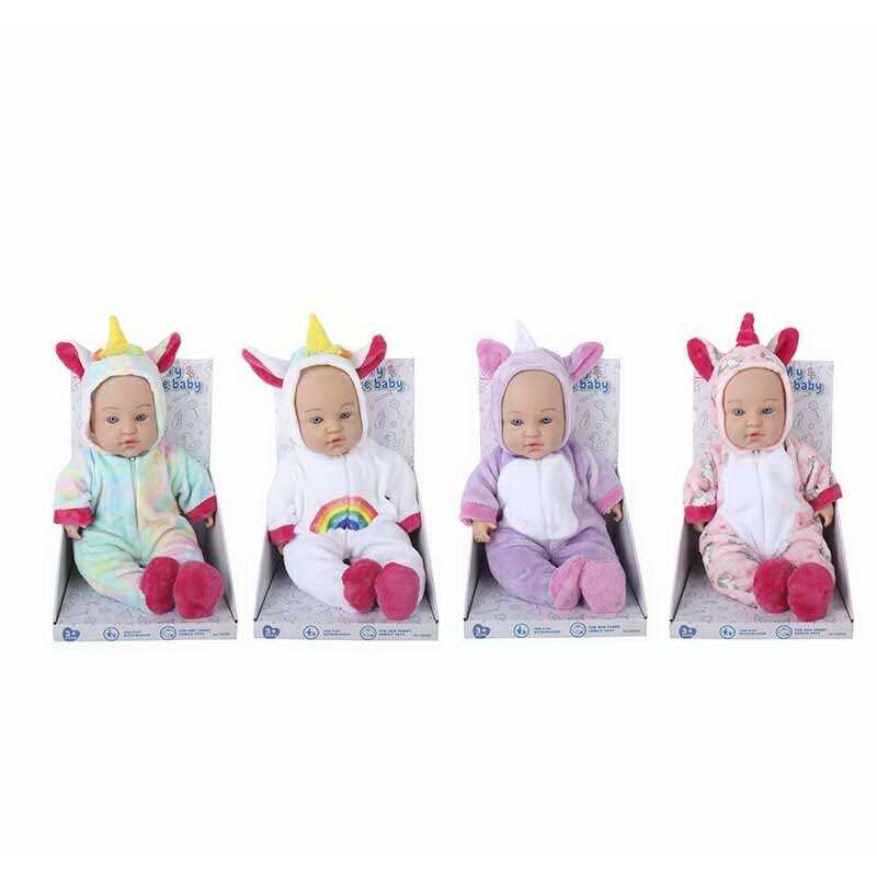 Пупс 60324-7 AL (12) 4 види, висота 33 см, м’якотілий, знімний одяг, в коробці, ВИДАЄТЬСЯ ТІЛЬКИ МІКС ВИДІВ