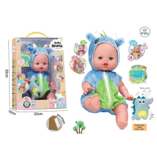 Пупс A 922 D (24/2) висота: 32 см, вініловий, знімний одяг, рухливі кінцівки, аксесуари, скляні очі, музичний чип, в коробці