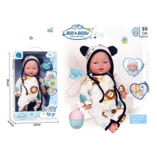 Пупс DH 2370 D (24/2) висота 35 см, музичний чип, м“якотілий, аксесуари, знімний одяг, імітація скляних очей, в коробці