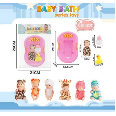 Пупс LD 50042 A1 (192/2) висота: 10,5 см, знімний одяг, пискавка, аксесуари, рухомі кінцівки, в пакеті, ВИДАЄТЬСЯ ТІЛЬКИ МІКС ВИДІВ