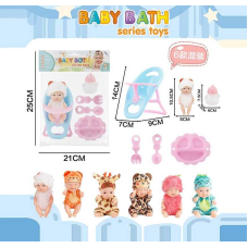 Пупс LD 50042 A7 (216/2) висота: 10,5 см, знімний одяг, аксесуари, рухомі кінцівки, в пакеті, ВИДАЄТЬСЯ ТІЛЬКИ МІКС ВИДІВ