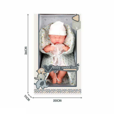 Пупс S 012-12 B (24) 28 см, гумовий, пелюшка, в коробці