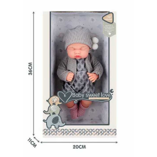 Пупс S 012-8 B (24) 30 см, гумовий, в коробці