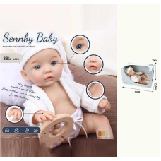 Пупс SNB 222 A (36) висота 30 см, знімний одяг, в коробці