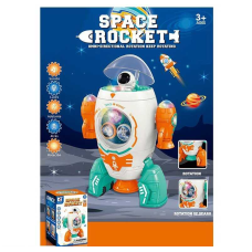 Ракета ZR 175 (96/2) музика, підсвічування, рухомі елементи, в коробці