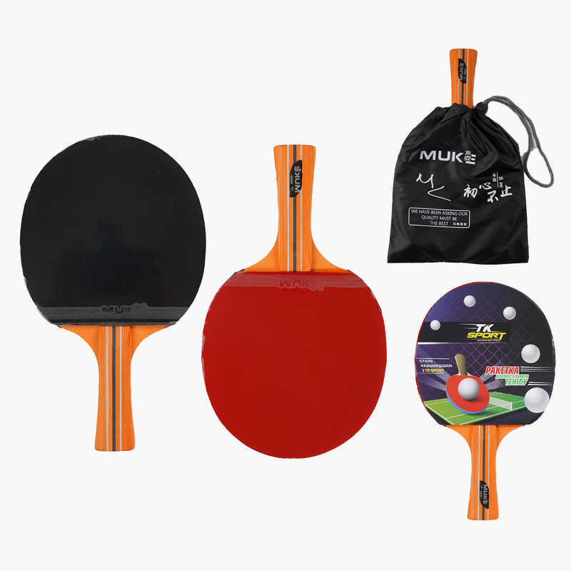 Ракетка для пінг-понгу C 70223 (60) “TK Sport“, 1 штука, в чохлі