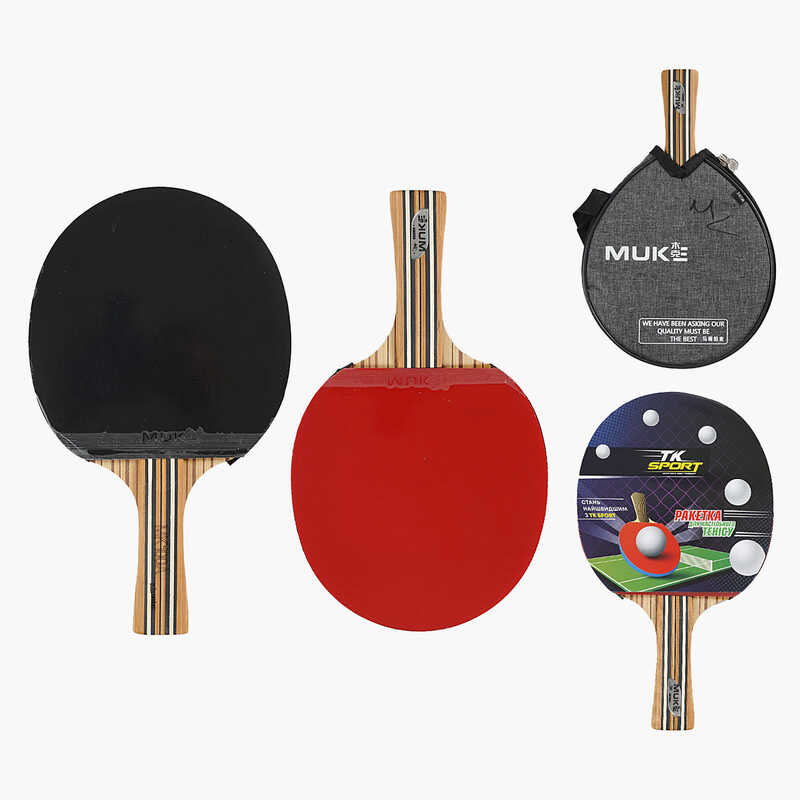 Ракетка для пінг-понгу C 70224 (60) “TK Sport“, 1 штука, в чохлі Ракетка для пінг-понгу C 70224 (60) “TK Sport“, 1 штука, в чохлі