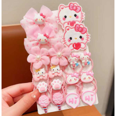 Резинки для волосся C 71049 (500) герой, 12 штук, в пакеті