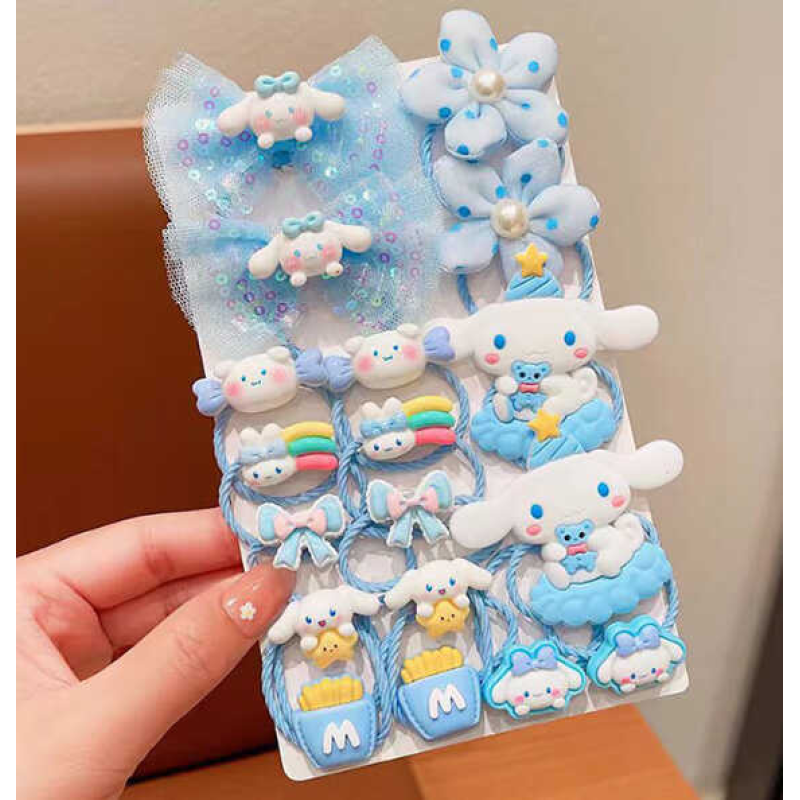 Резинки для волосся C 71050 (500) герой, 12 штук, в пакеті