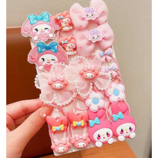 Резинки для волосся C 71051 (500) герой, 12 штук, в пакеті