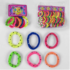 Резинки для волосся З 34249 (200) 72 штуки в упаковці, ЦІНА ЗА УПАКОВКУ